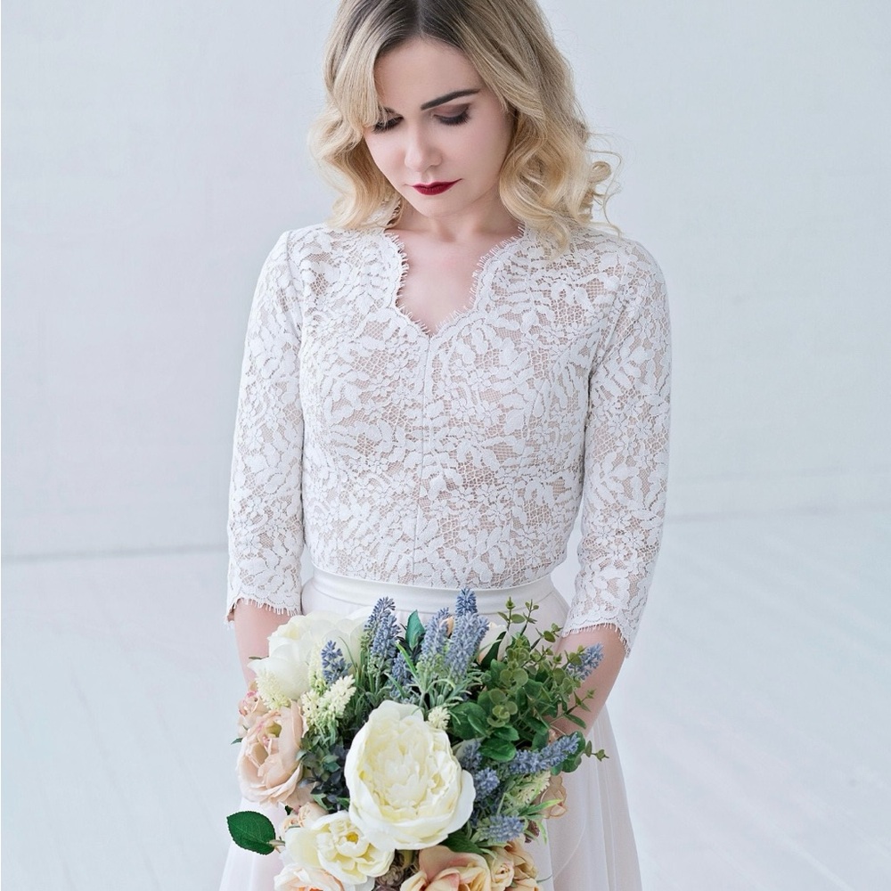 Gorgeous Lace Wedding Top